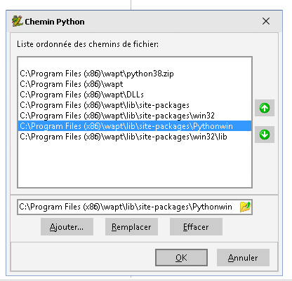 outils - chemins python